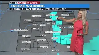 Cold Temperatures Prompt Freeze Warning