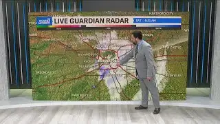 Cold with early snow showers Saturday