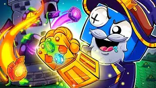 Collecting Every RAINBOW ELEMENTAL STONE in MORPH WORLD!