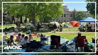 Colleges still seeing pro-Palestine protests on campus, including UNC Charlotte