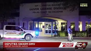 Collier County deputies respond to Florida Highway Safety building