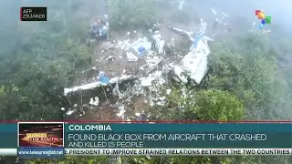 Colombia: Found black box from aircraft that crashed and killed 15 people