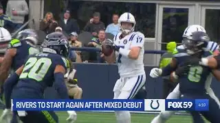 Colts sticking with Philip Rivers at starting QB