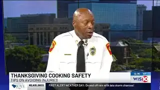 Columbia Chief Aubrey Jenkins talks Thanksgiving cooking safety