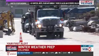 Columbia prepares plows for first snow deployment in over 4 years