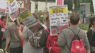 Columbus parents split on making children learn remotely during teacher strike