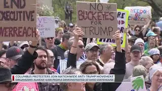 Columbus protesters join nationwide anti-Trump movement