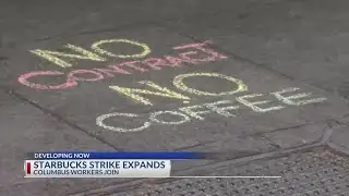 Columbus Starbucks employees join nationwide strike