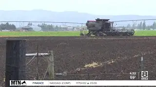 Combine catches fire with man inside, burns five acres in Flathead County
