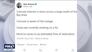 Comcast outage impacts Bay Area during strong storm