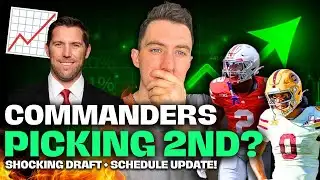 COMMANDERS COULD PICK #2! 2026 Schedule CONFIRMED + NFL Draft Position UPDATE!
