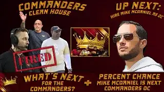 👑Commanders Kings LIVE!👑 | Can Commanders Land Mike McDaniel As Next OC? + Rueben Bain on Display❗