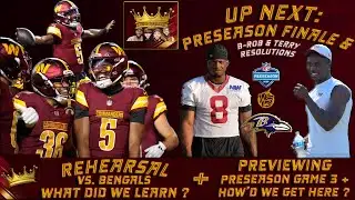 👑Commanders Kings LIVE!👑 |  Rehearsal vs. CIN: What