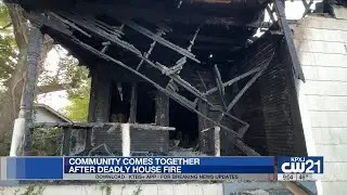 Community comes together after fire