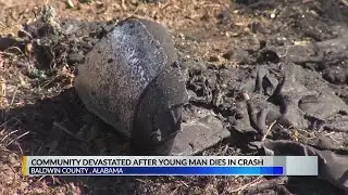 Community devastated after young man dies in crash