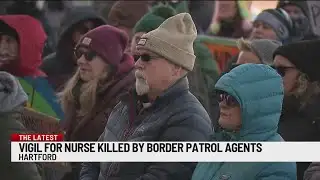 Community gathers at Connecticut State Capitol to protest ICE operations in Minneapolis