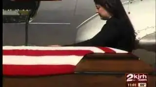 Community honors fallen soldier