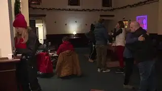 Community members in Carbondale celebrate the winter solstice