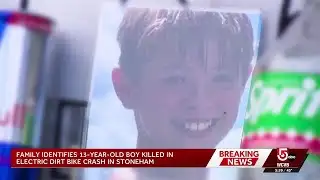 Community mourns 13-year-old killed in Stoneham e-bike crash