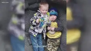 Community mourns two boys killed in trailer fire