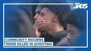 Community mourns two teens killed in shooting