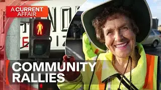 Community rallies behind beloved lollipop lady | A Current Affair