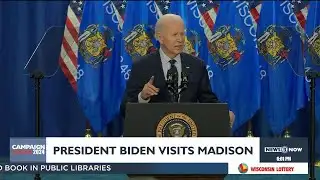 Community reacts as Biden visits Madison