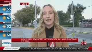 Community remembers victims of VTA rail yard mass shooting