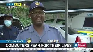 Commuters fear for their lives