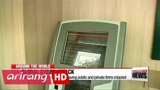 Companies worldwide hit by massive cyber attack