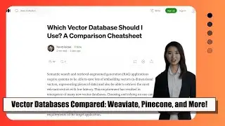 Comparing Vector Databases: Weaviate, Pinecone, pgvector, Milvus, MongoDB, Qdrant, Chroma, and More!