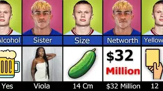 Comparison: Erling Haaland vs Lamine Yamal     |  Who