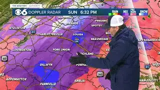 COMPLETE COVERAGE: Sleet, freezing rain tracking through Central Virginia