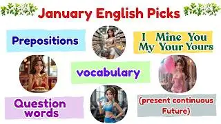 Complete English Practice 📘 | Prepositions, Question Words & Daily English (Beginners)