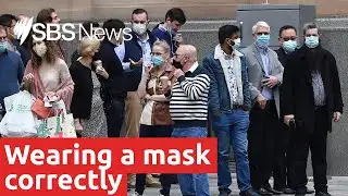 Concern over improper mask wearing | SBS News