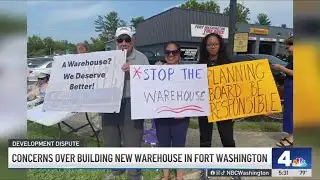 Concerns Over Building New Warehouse in Fort Washington