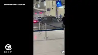Concerns raised over how a man drove his car into Metro Airport