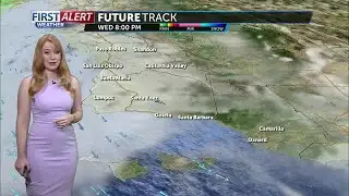 Conditions drying out temporarily on Wednesday