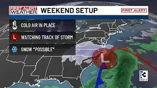Confidence growing that snow could fall in Carolinas this weekend