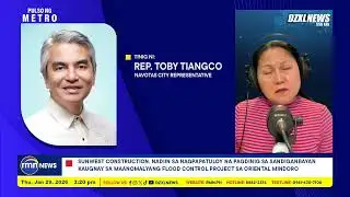 Cong. Benny Abante, plastic at tridor —Rep. Tiangco | DZXL News
