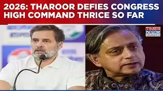 Congress Faces New Year Turmoil As Shashi Tharoor Defies High Command Three Times In 24 Hours