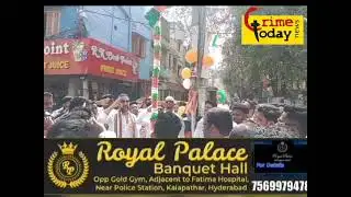 congress leader mohd feroz khan ne flag hosting ki