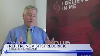 Congressman David Trone visits Frederick County to learn about community programs