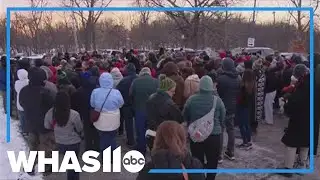 Congressman McGarvey hold prayer vigil for ICE shooting victims