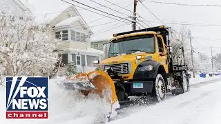 Connecticut state deploys around 600 plows during snow storm