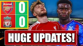 CONOR BRADLEY DISLOCATED KNEE! MARTINELLI IS A DISGRACE! GUEHI HUGE TRANSFER NEWS!