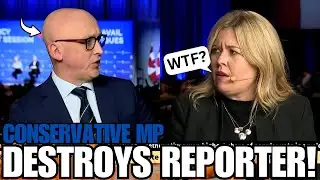 Conservative MP Goes OFF On CBC News Reporter!