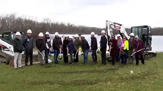 Construction begins at Hawk Island Park in Lansing for more space