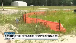 Construction begins for new police station