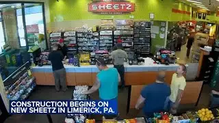 Construction begins on new Sheetz in Limerick Township, Pennsylvania